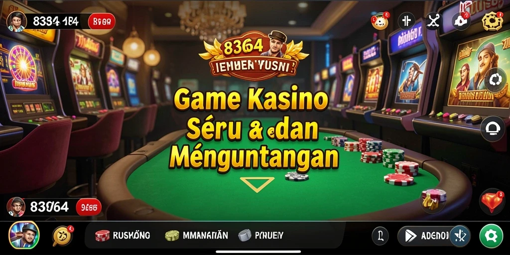 Tampilan menarik dari gameplay Kasino di 8364 yang seru.