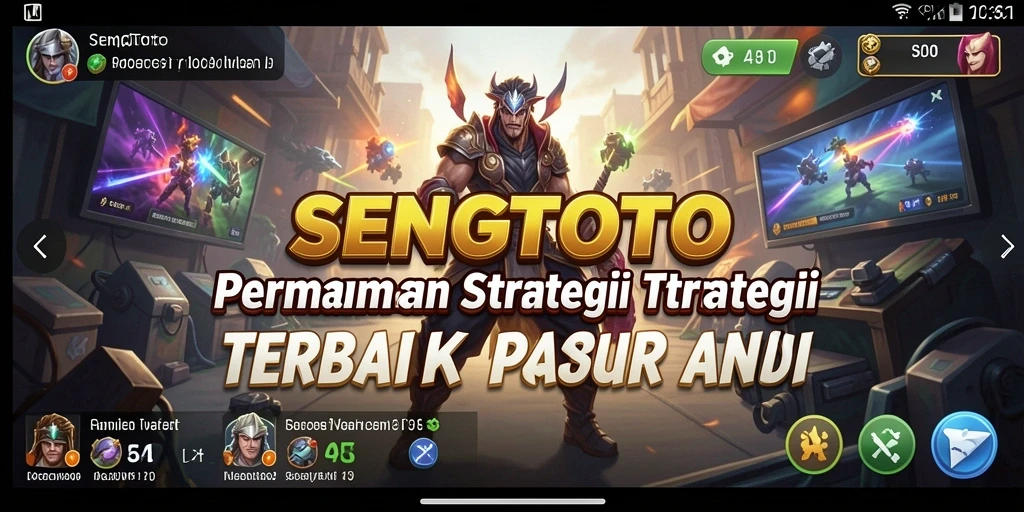 Tampilan gameplay menarik di SENGTOTO dengan strategi mendalam.
