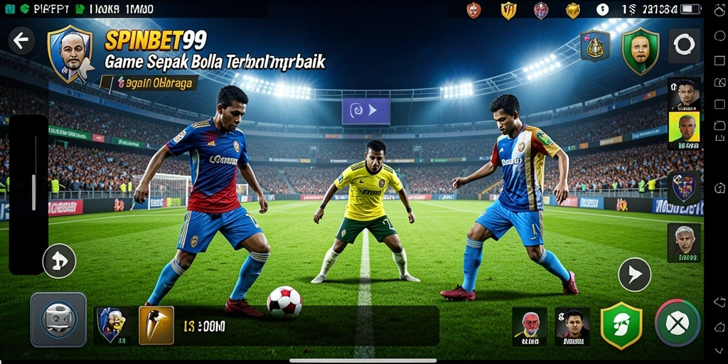 Tampilan menakjubkan dari gameplay SPINBET99 yang seru.