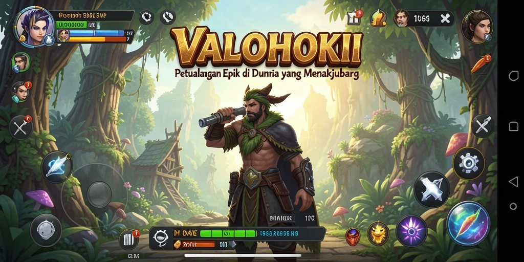 Gameplay menarik VALOHOKI dengan misi petualangan yang menantang.